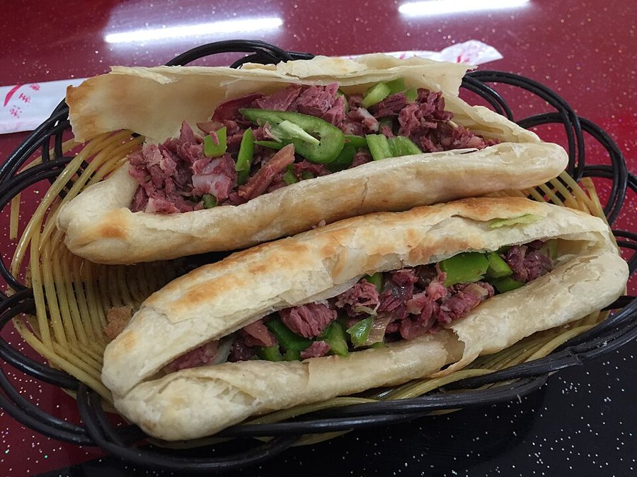 B2驴肉火烧